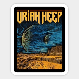 URIAH HEEP MERCH VTG Sticker